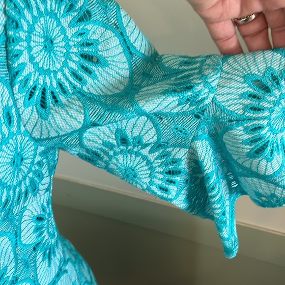 Trina Turk Embroidered flower pattern dress - Picture 3 of 7